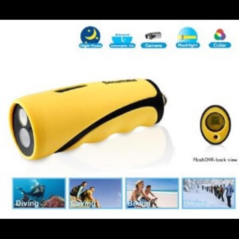 Security Man Flash DRV Waterproof video recorder